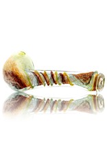 Plug-A-Nug Plug-A-Nug Inside Out Frit Twist Glass Sherlock Dry Pipe (A)