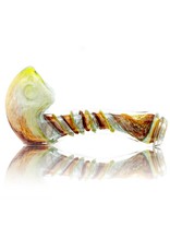 Plug-A-Nug Plug-A-Nug Inside Out Frit Twist Glass Sherlock Dry Pipe (A)