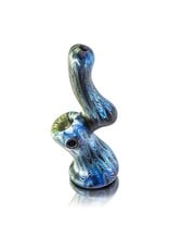 Witch DR Witch DR Frosted Glass Color Wrap & Rake Upright Sherlock Bubbler (I)
