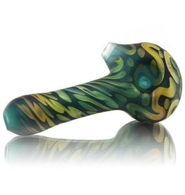 Witch DR SOLD Witch DR Frosted Glass Medusa Fume Dry Pipe (A)