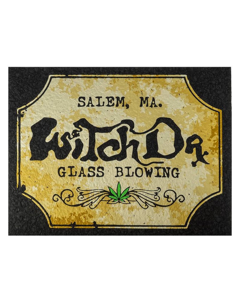 Witch DR Glass Blowing Moodmat 8.25" x 11"