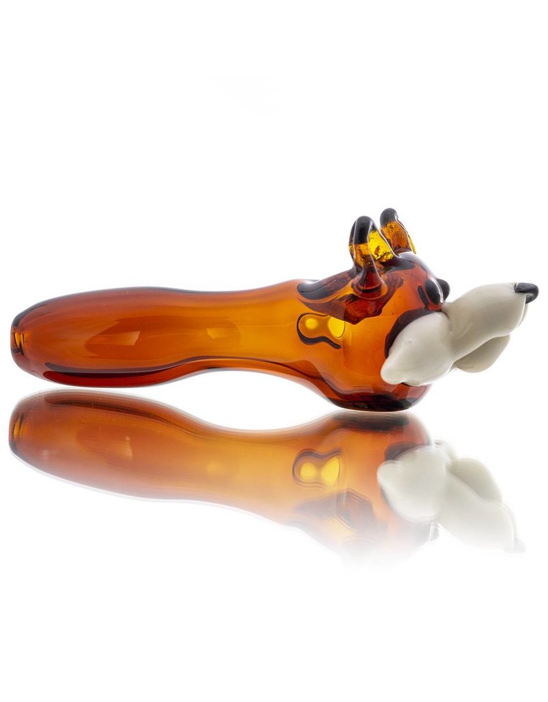 Tammy Baller Tammy Baller Wolf Glass Dry Pipe (A)