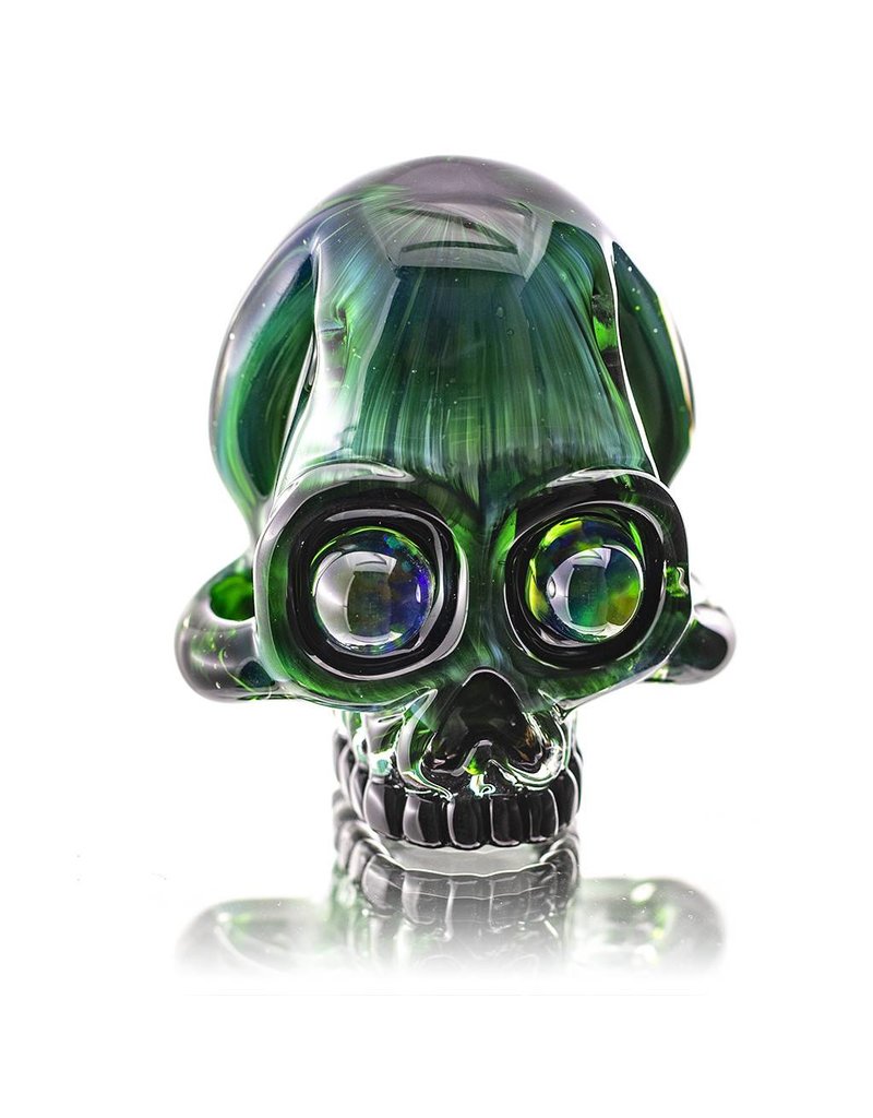 AKM AKM Exp Green Mini Skull Pendant