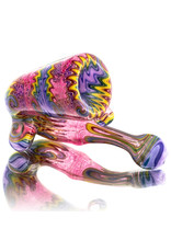 Dan Longden Glass Pipe by Dan Longden Glass Sherlock Hand Pipe (A)