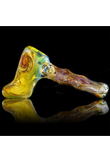 Brad Tenner Brad Tenner Red Eyes Skull Hammer (D) BT Glass