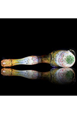 Hugh Glass Skull Tech Glass Hammer Dry Pipe w/ Skull Marble by Hugh Glass