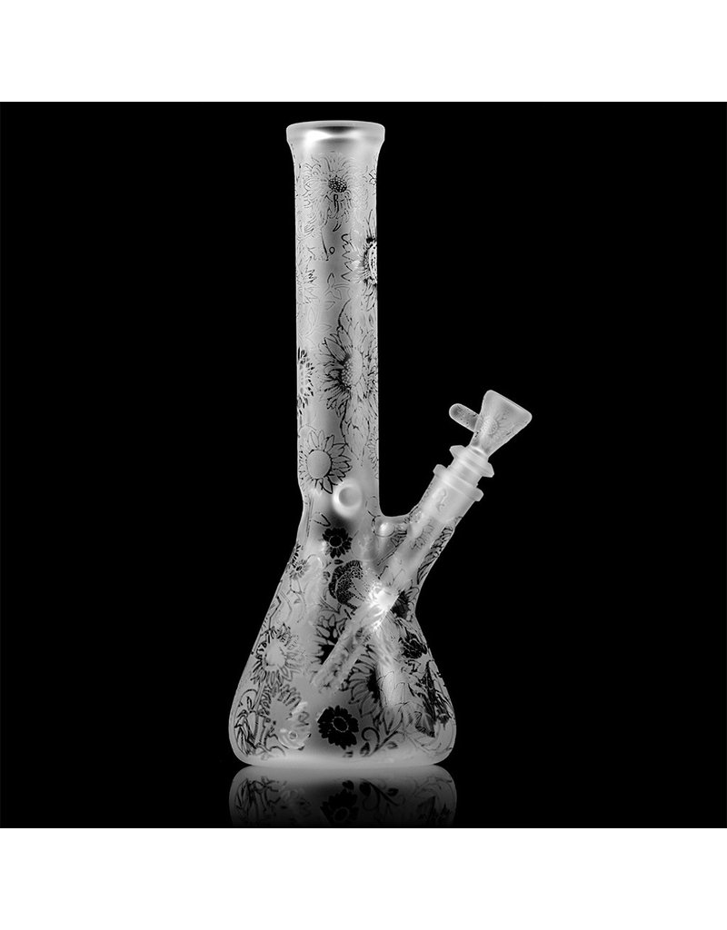 Witch DR Witch DR SUNFLOWER May Flowers Beaker Bong (A)