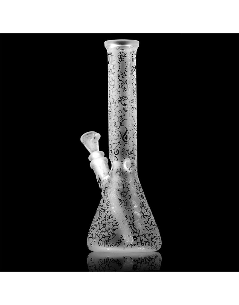 Witch DR Witch DR BOTANICAL BLEND May Flowers Beaker Bong (B)