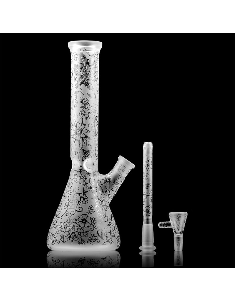 Witch DR Witch DR BOTANICAL BLEND May Flowers Beaker Bong (B)