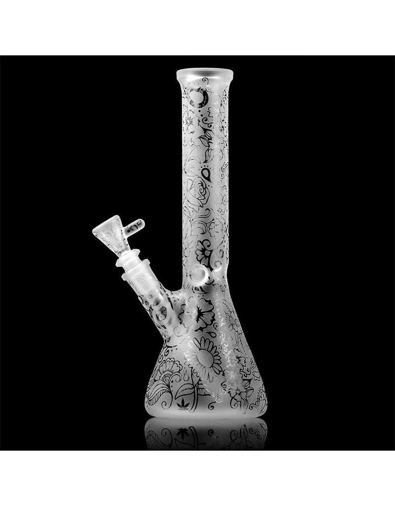 Witch DR Witch DR BOTANICAL BLEND May Flowers Beaker Bong (B)