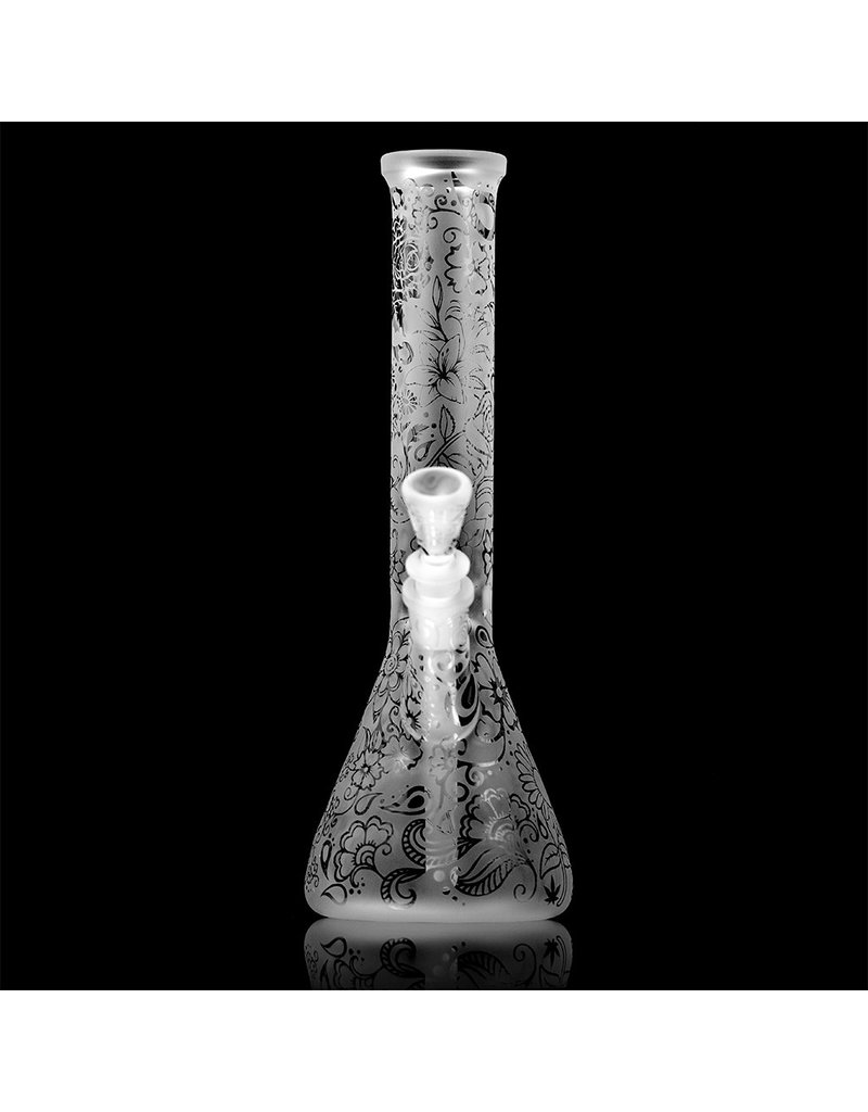 Witch DR Witch DR BOTANICAL BLEND May Flowers Beaker Bong (B)