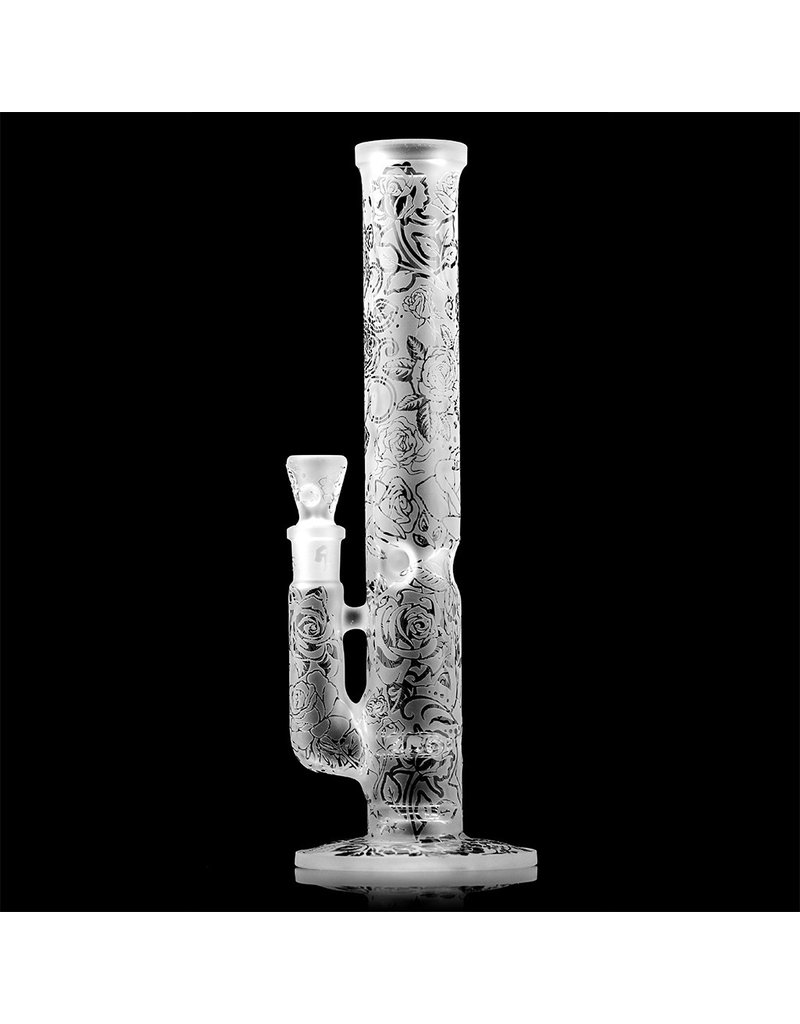 Witch DR Witch DR ROSE GARDEN May Flowers Inline Tube Bong (B)