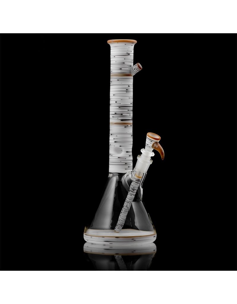 Witch DR Witch DR 15” Beaker Birch Bong w/ Caramel Encalmo