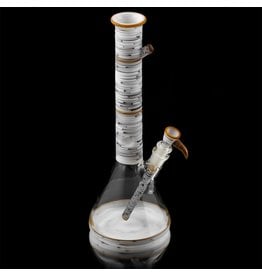 Witch DR SOLD Witch DR 15"  Beaker Birch Bong w/ Caramel Encalmo