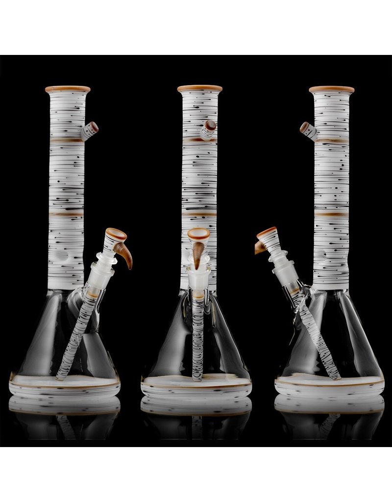 Witch DR Witch DR 15” Beaker Birch Bong w/ Caramel Encalmo