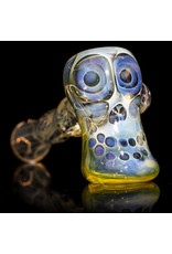 Brad Tenner 4" Brad Tenner Pocket Skull Hammer BT Glass