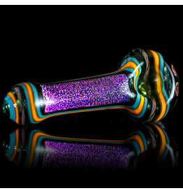 Lab Rat Glass SOLD Glass Spoon Dry Pipe Dichro Dancer (A) by Lab Rat