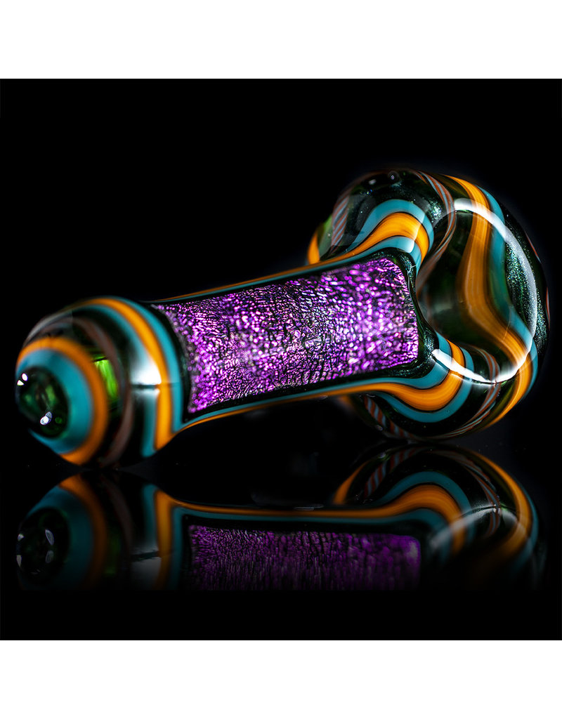 Lab Rat Glass Glass Spoon Dry Pipe Dichro Dancer (A) by Lab Rat