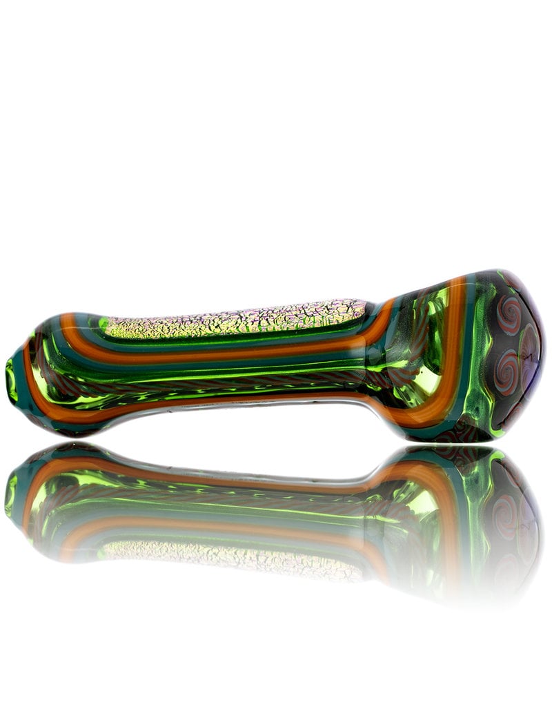 Lab Rat Glass Glass Spoon Dry Pipe Dichro Dancer (A) by Lab Rat