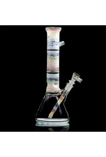 Witch DR PRIDE Forest Green Rainbow Birch 14mm Beaker Bong by Witch DR