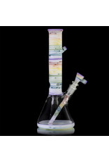 Witch DR PRIDE Pink Slyme Rainbow Birch 14mm Beaker Bong by Witch DR
