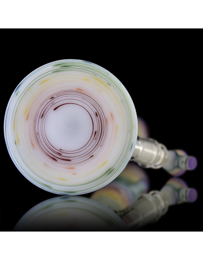 Witch DR PRIDE Pink Slyme Rainbow Birch 14mm Beaker Bong by Witch DR