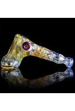 Cameron Tower x Toethumb Glass Glass Pipe Dry Hammer (A) Collab by Cameron Tower x Toe Thumb