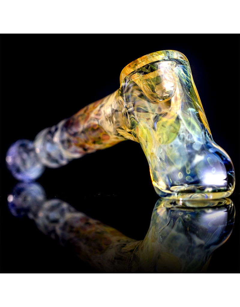 Cameron Tower x Toethumb Glass Glass Pipe Dry Hammer (A) Collab by Cameron Tower x Toe Thumb