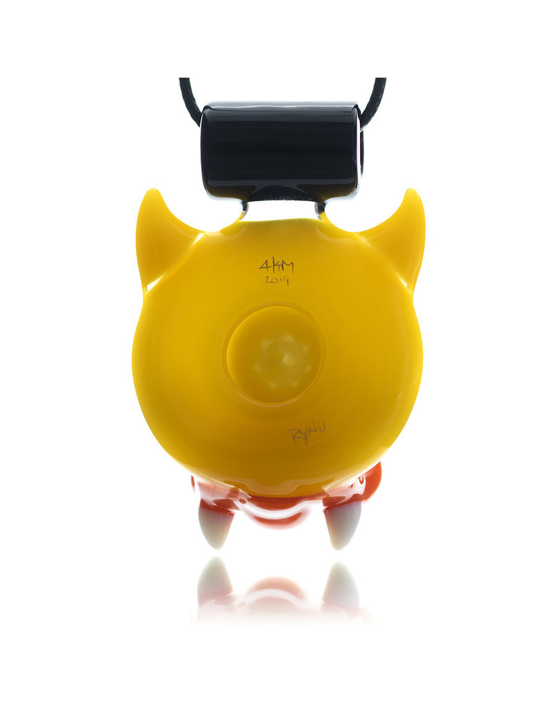 Ryno x AKM Glass Pendant Horned Duck Collaborative by Ryno x AKM