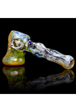 Brad Tenner Glass Pipe Dry Fume Skull Hammer (A) by BT Glass