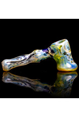 Brad Tenner Glass Pipe Dry Fume Skull Hammer (A) by BT Glass