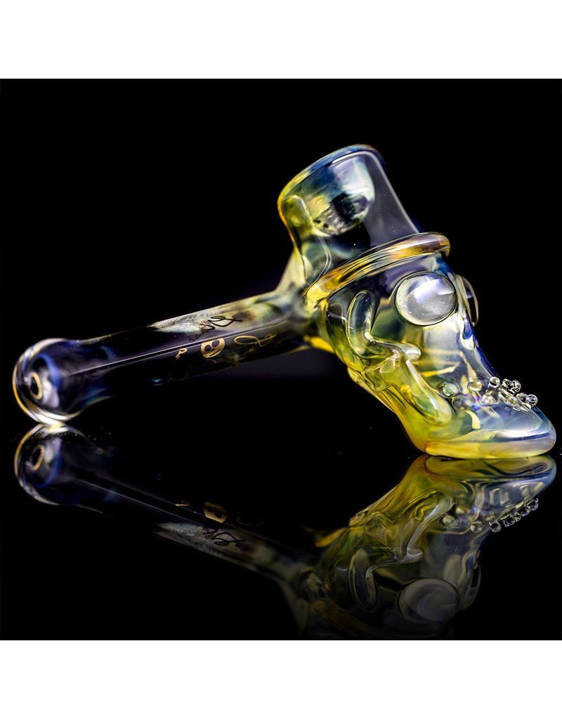 Bob Snodgrass Glass Pipe Dry Top Hat #18 by Bob Snodgrass