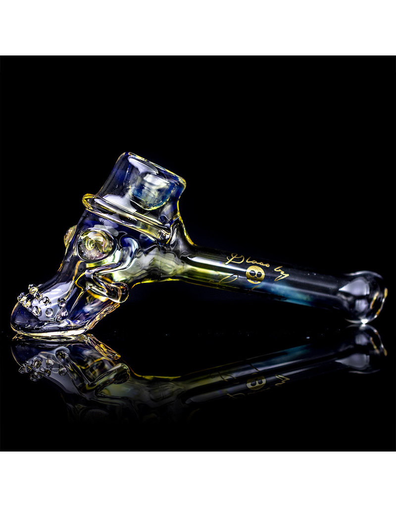 Bob Snodgrass Glass Pipe Dry Top Hat #19 by Bob Snodgrass