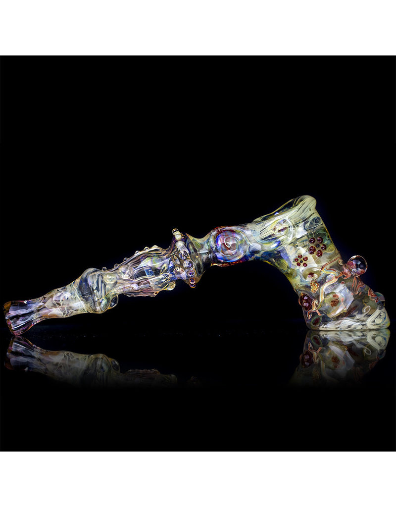 Bob Snodgrass Glass Bubbler Hammer Snodgrass 1996 by Bob Snodgrass