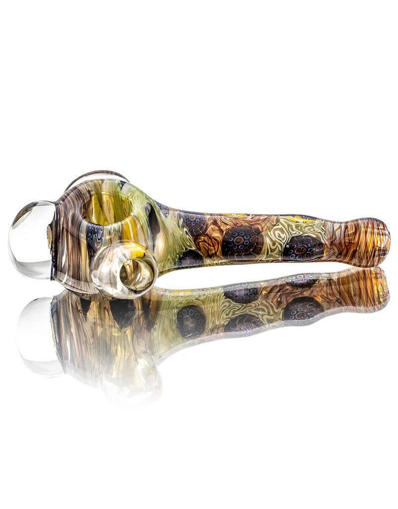 Jerry Kelly Millie Glass Dry Pipe #37 'Disco Stu Bart Too' by Jerry Kelly