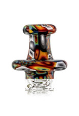 Hollinger Directional Carb Cap (A) Rainbow Tie Dye Chipstack Spinner Cap Set