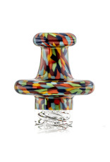 Hollinger Directional Carb Cap (B) Rainbow Tie Dye Chipstack Spinner Cap Set by Hollinger