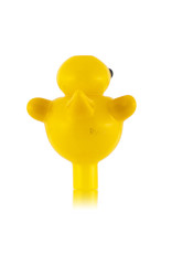 Ryno 25mm Glass Bubble Carb Cap Yellow (B) by RYNO
