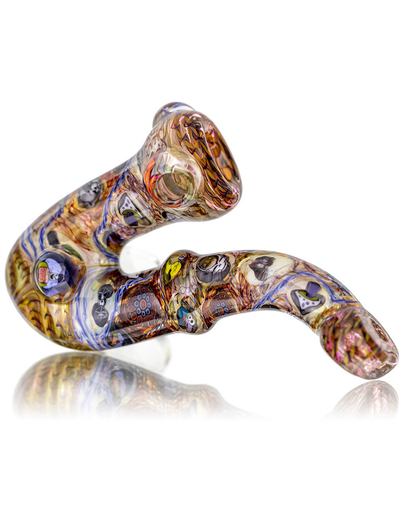 Jerry Kelly Glass Pipe Dry 'The Many Facets of Wu Tang' Chaos Sherlock by Jerry Kelly