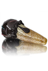 Christina Cody Glass Pipe Dry CHOCOLATE Ice Cream Cone  by Christina Cody
