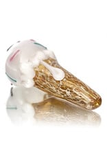 Christina Cody Glass Pipe Dry VANILLA Ice Cream Cone  by Christina Cody