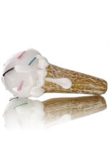 Christina Cody Glass Pipe Dry VANILLA Ice Cream Cone  by Christina Cody