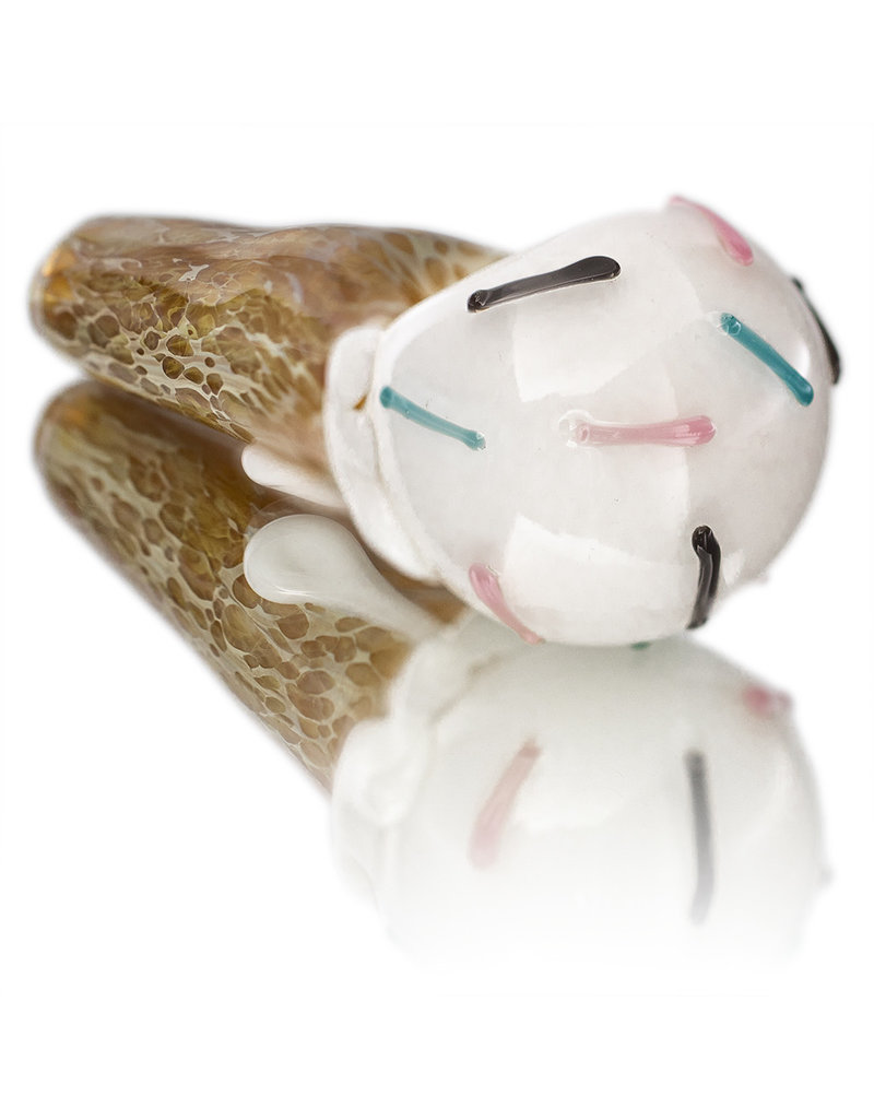 Christina Cody Glass Pipe Dry VANILLA Ice Cream Cone  by Christina Cody