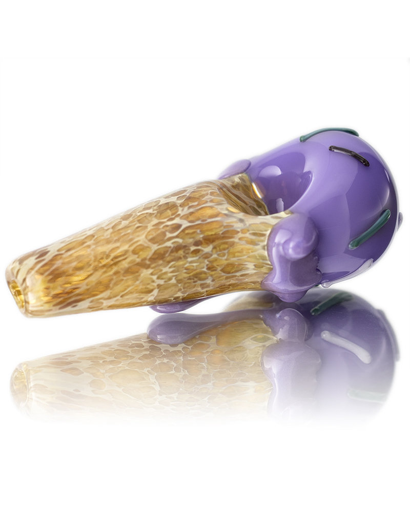 Christina Cody Glass Pipe Dry WILD BERRY Ice Cream Cone  by Christina Cody