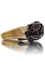Christina Cody Glass Pipe Dry CHOCOLATE Ice Cream Cone  by Christina Cody
