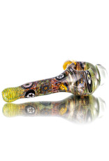 Jerry Kelly Glass Dry Pipe #48 'Sideshow Spoon' Millie by Jerry Kelly