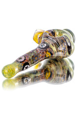 Jerry Kelly Glass Dry Pipe #48 'Sideshow Spoon' Millie by Jerry Kelly