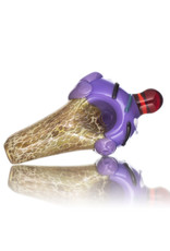 Christina Cody Glass Pendant WILD BERRY Ice Cream Cone Spoon Dry Pipe by Christina Cody