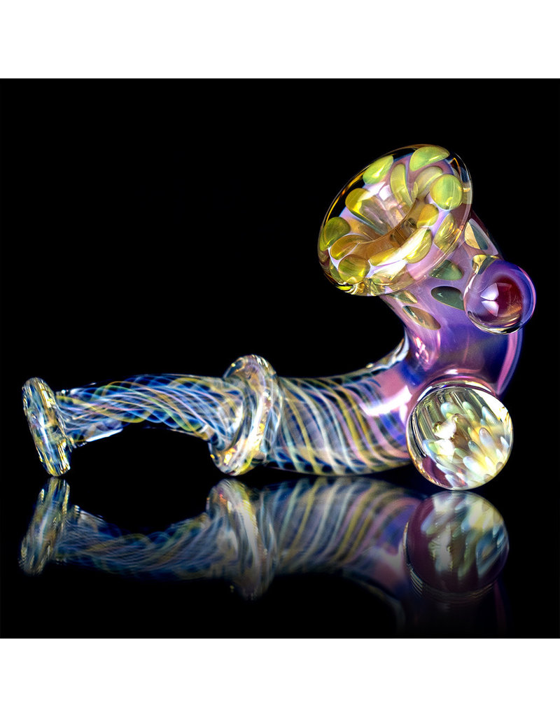 Gasp Glass Pipe DRY Gasp Fume Sherlock (B)