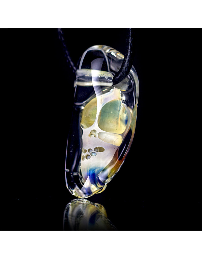 Bob Snodgrass Glass Pendant Bob Snodgrass Skull (B)